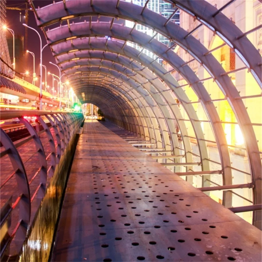 

Laeacco Light Railway Station Passage Scene Photography Backdrops Vinyl Photo Backdrop Props Camera Backgrounds For Photo Studio