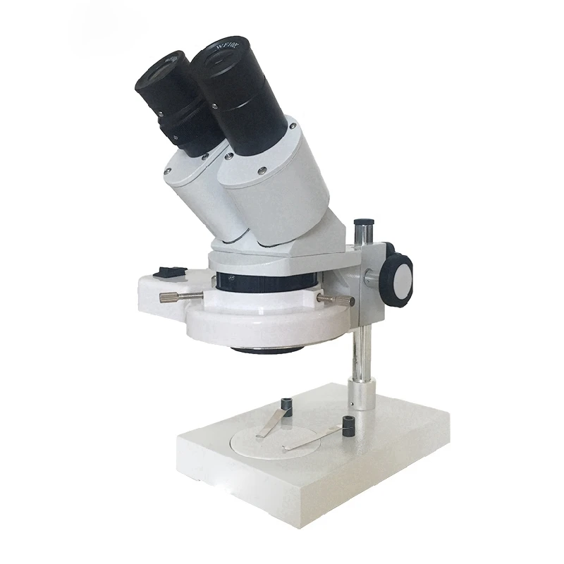 

20x-40x Illuminated Industrial Stereo Microscope Soldering Repairing Tool for Mobile Phone Watch Clock Repair and PCB Inspection