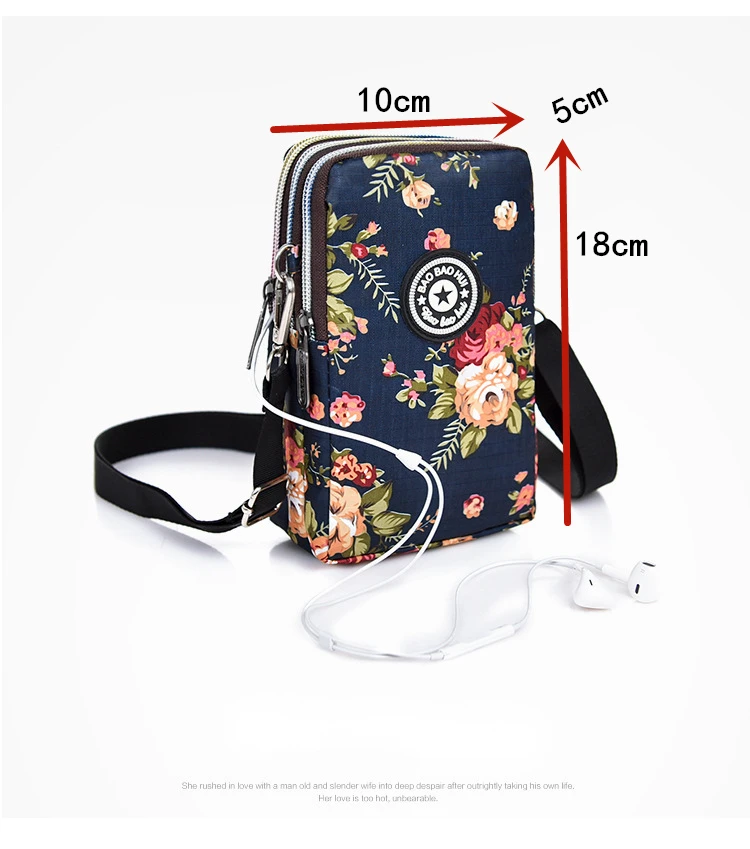 Вместительная женская сумка-мессенджер через плечо, кошелек, сумочка, чехол для телефона, на молнии, повседневная сумка на плечо, кошелек, 3 слоя