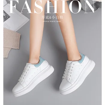 

Small white shoes for student and ladies fashion lace up women casual flat shoes zapatos de mujer zapatillas mujer student shoes