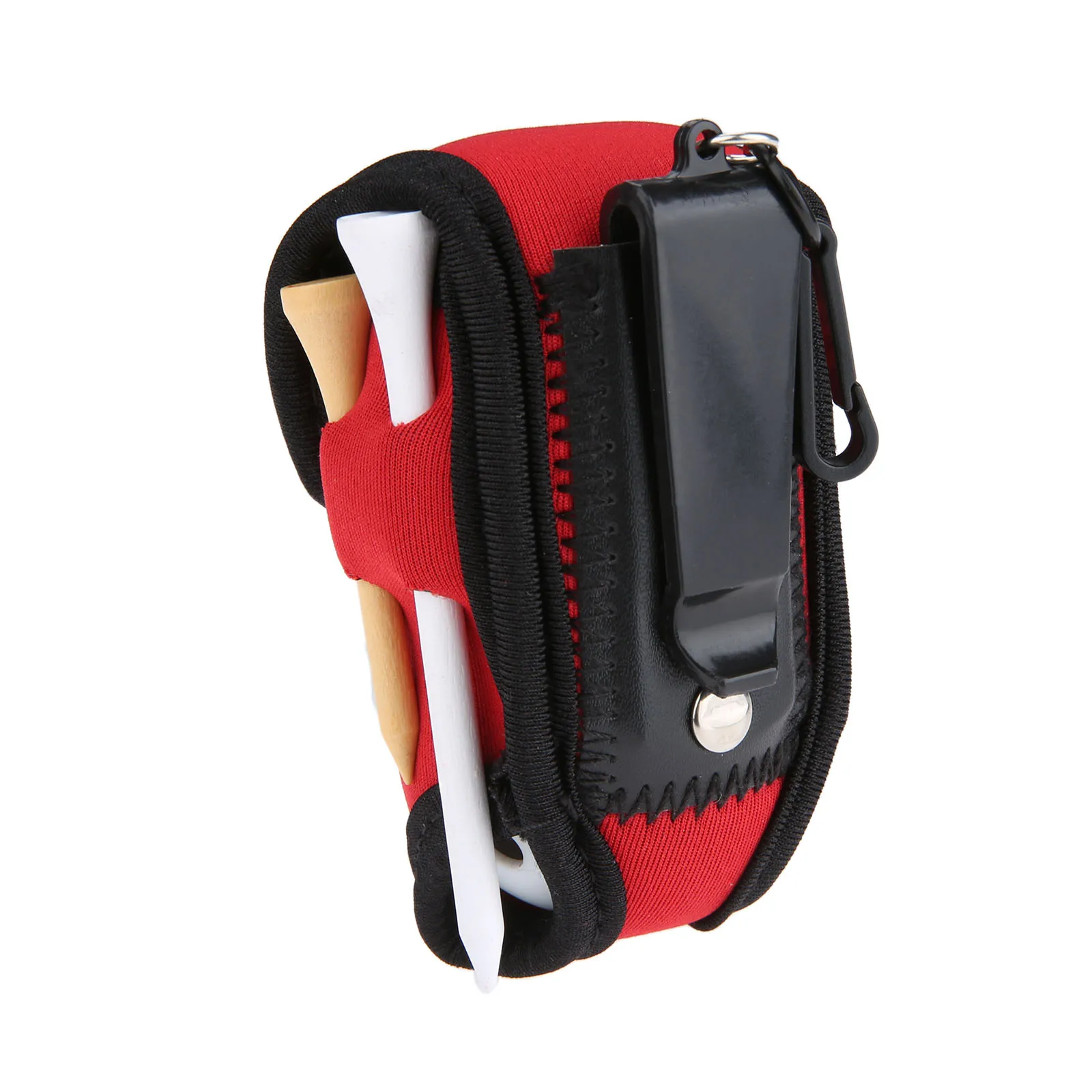 Портативный неопрен мини-гольф мяч мешок Ти для гольфа держатель для хранения Carry Чехол пакет с пояс клип для тренировок 8 цветов