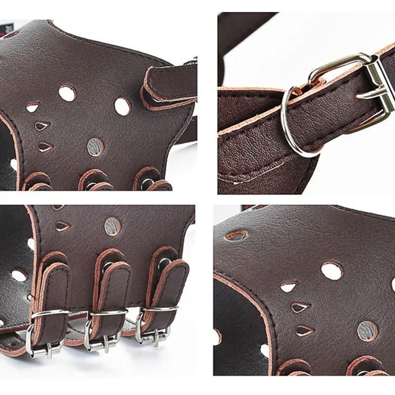 PU-Leather-Pet-Dog-Anti-Bite-Muzzle-Adjustable-Mouth-Cover-Basket-Mask-for-Small-Medium-Large-Size-Dogs-Animal-Safety-Security-PL0047 (3)