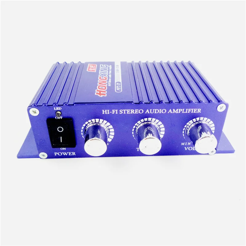 HongXing TA8251A 2 0 channel DC12V/MP3 домашний Автомобиль Мотоцикл стерео аудио усилитель