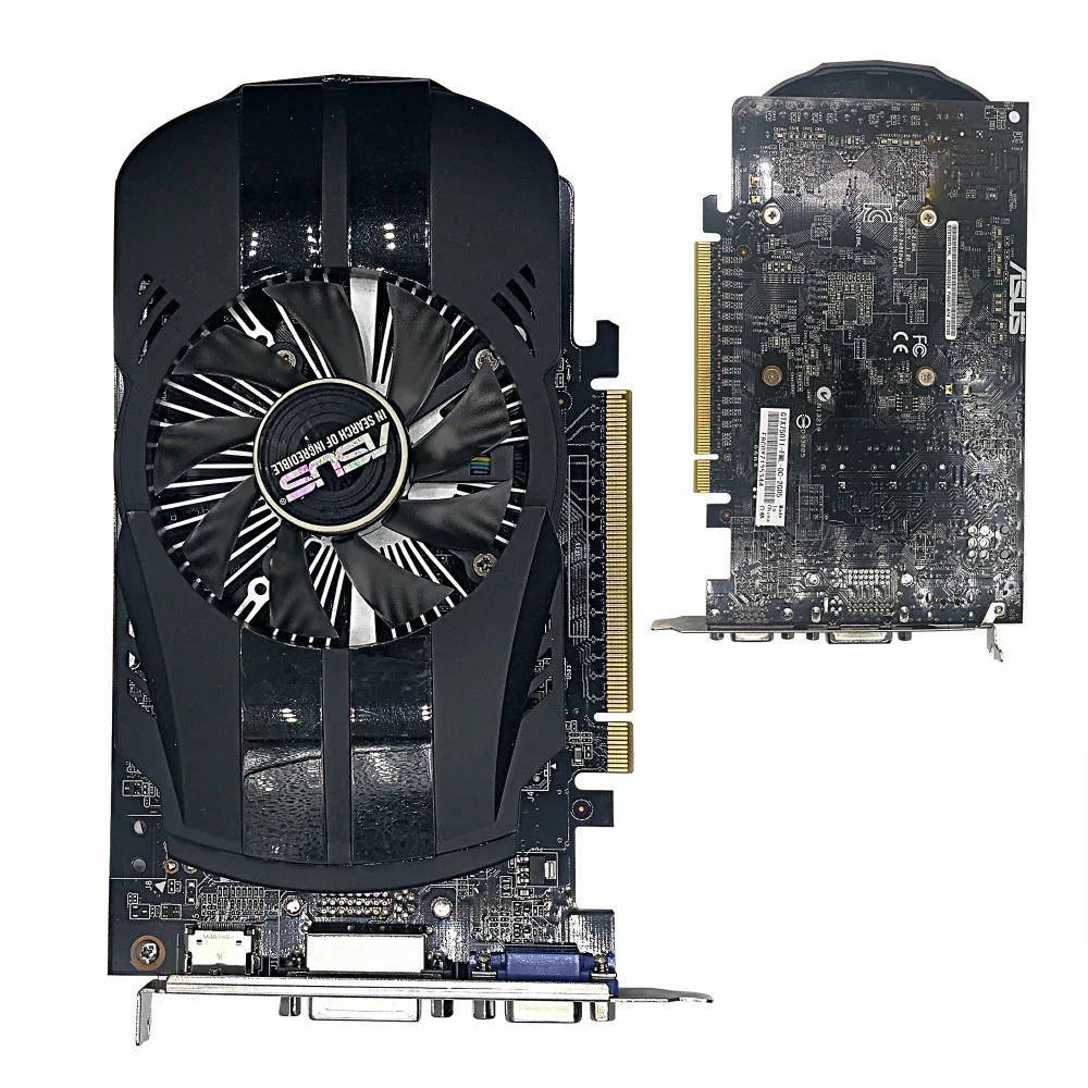 Usedoriginal ASUS GTX 750TI-FML-OC-2GD5 2GB 128Bit GDDR5 Graphics Card100% tested good!