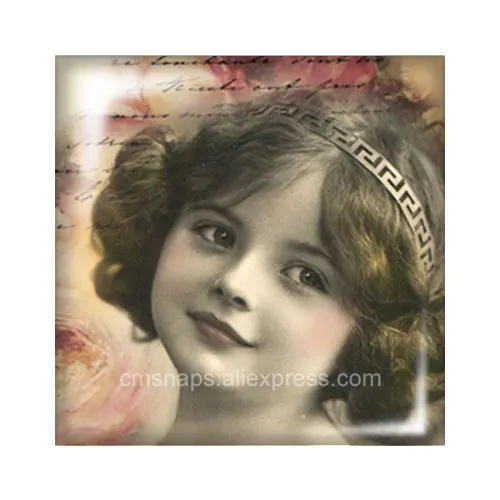 Beauty Vintage angel Baby для квадратного стеклянного кабошона 10 шт. 12 мм/20 мм/25 мм/30 мм