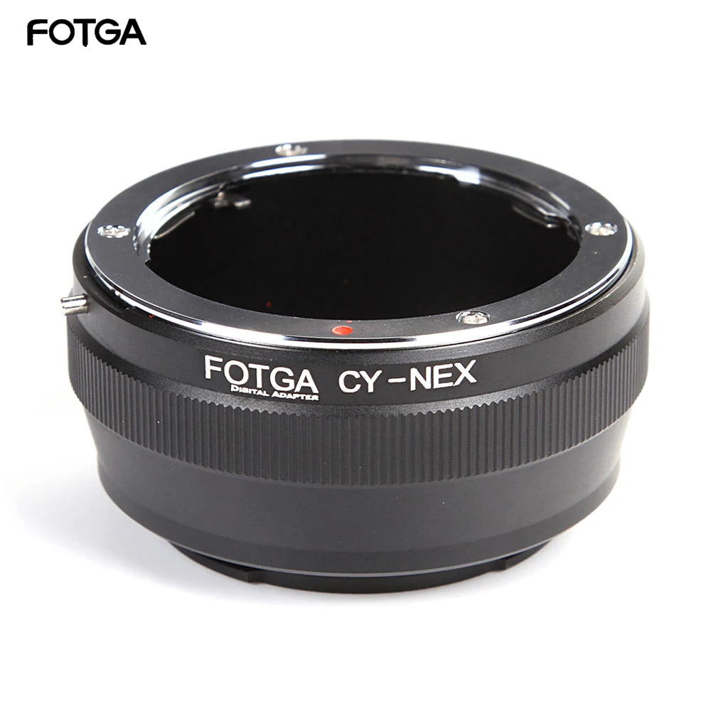 Кольцо адаптера FOTGA для объектива Contax Yashica CY к фотоаппаратам Sony E NEX 3 5C 5N 5R|adapter