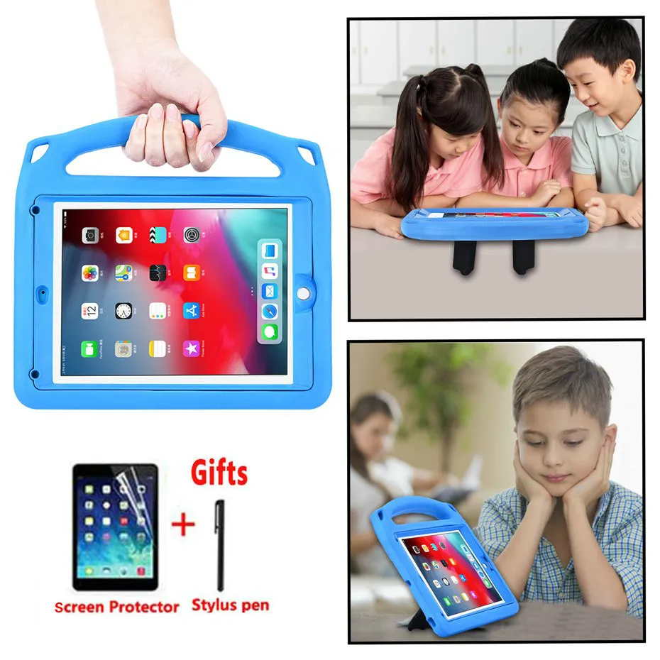 

Kids Handle Case for Ipad 9.7 2018 2017 Cases ShockProof Full Body Cover for Ipad Air 1 2 Pro 9.7'' Funda with Screen Protector