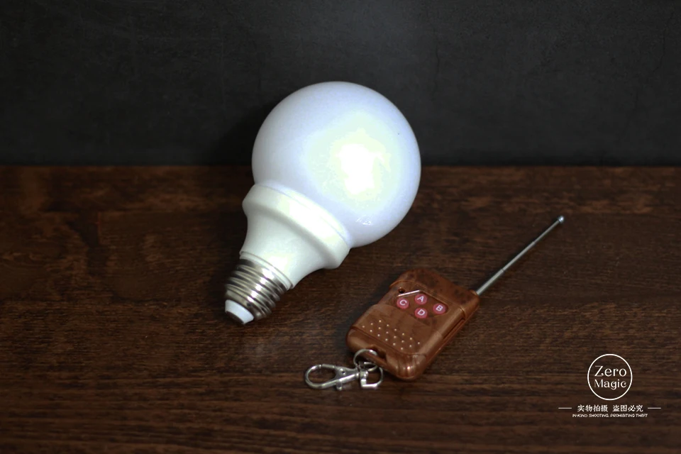 

Free shipping! Color Changing Light Bulb Remote Control 4 Colors - Magic Tricks,Mentalism,Close-up,Magic Accessories,Props