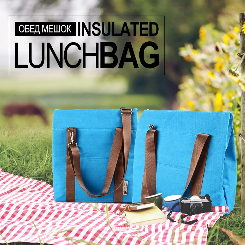 

4-color practical lunch bag small ice pack food preservation fresh lunch box bag portable