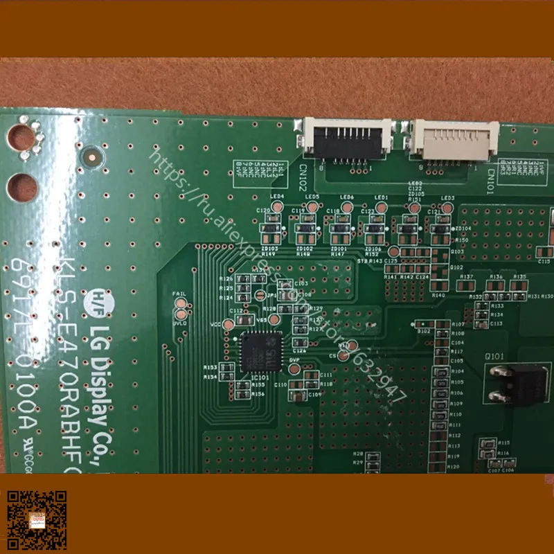 Для экрана LG используется плата постоянного тока 6917L 0100A KLS E470RABHF06 A REV: 0 4|board board|board