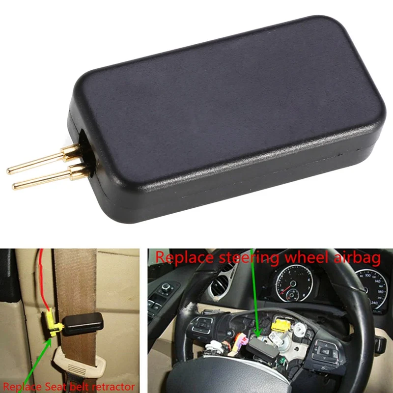 

1PCS Airbag Simulator Emulator Diagnostic Tool Car Air Bag SRS System Repair Tools Universal for Auto Car SUV Truck