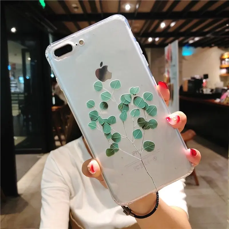 NYFundas For iphone 8plus 7 6 6S Plus X Case Ultra Thin Fashion Crystal Clear Shockproof Bumper Small fresh Back Cover Accessory (11)