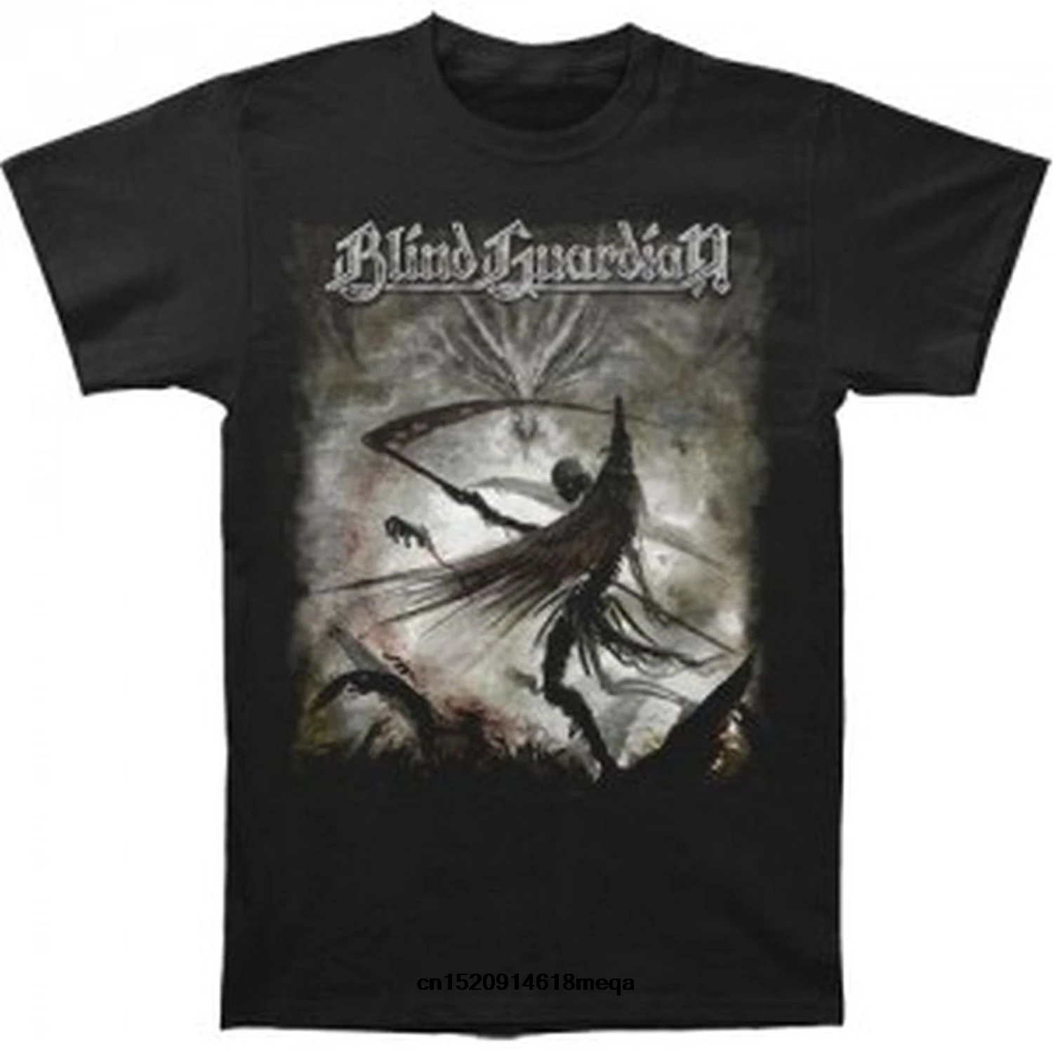 

t shirt men's short sleeve shirt fashion shirt Blind Guardian - Wacken T-Shirt Men Cotton T-shirt