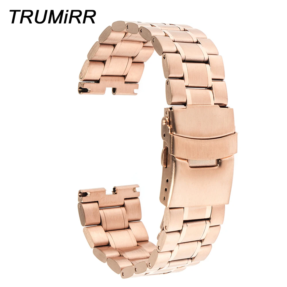 22mm Watch Band Clasp Buckle Bracelet Strap Replacement for Motorola