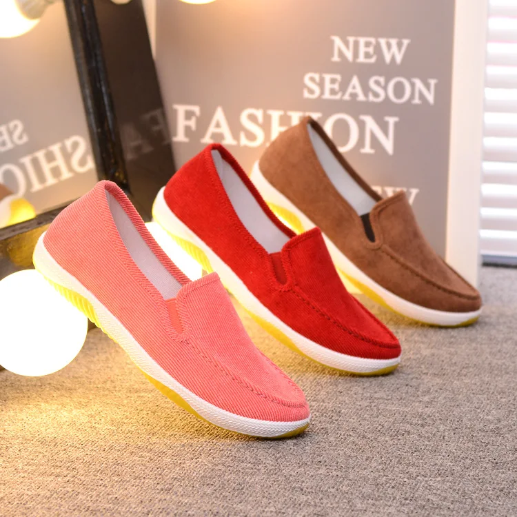 

Spring and summer popular ladies fashion casual shoes breathable male 2019 lace adult non-slip comfort shoes