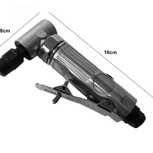 1/4 ''пневматическая Углошлифовальная машина 90 градусов пневматическая шлифовальная машина мини микро полировщик