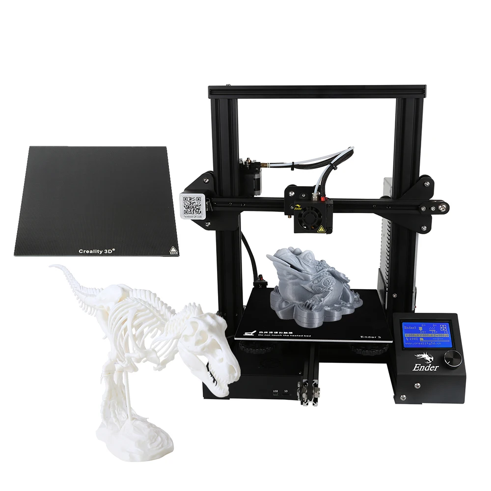 Ender 3 3D принтер DIY набор большой размер печати I3 мини Ender-3/Ender-3 профессиональный принтер 3D Creality 3D принтер Продолжительная мощность печати