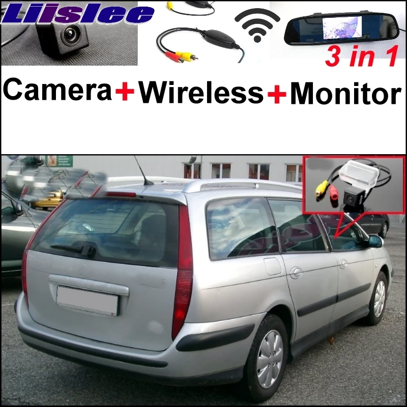

Liislee 3 in1 Special Camera For Citroen C5 + Wireless Receiver + Mirror Monitor Easy DIY Back Up Parking System