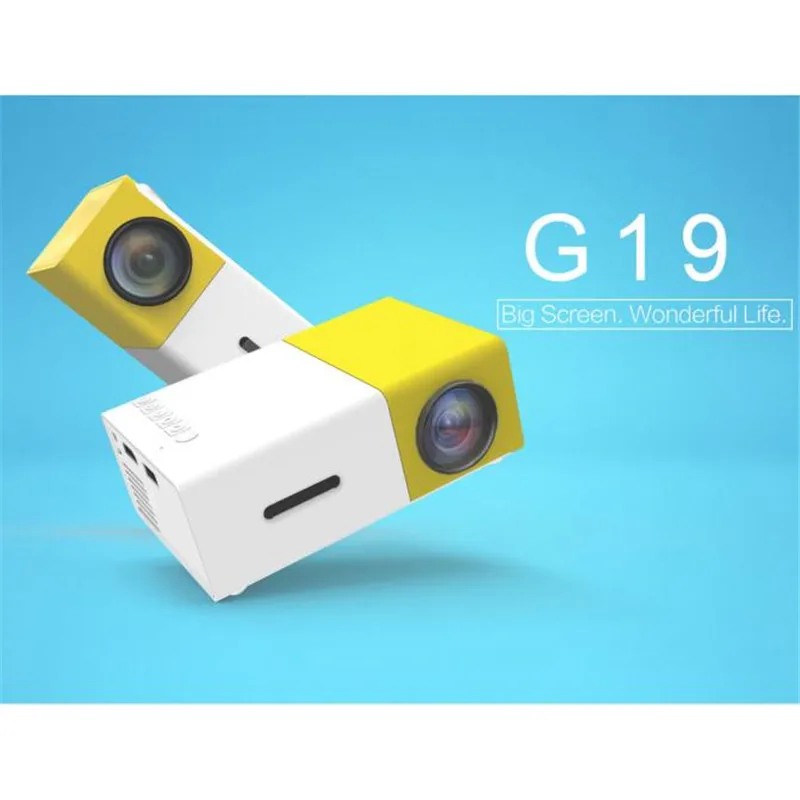 Мини домашний 1080P HD светодиодный домашний мультимедийный кинотеатр USB tv VGA SD HDMI мини-проектор jh0325