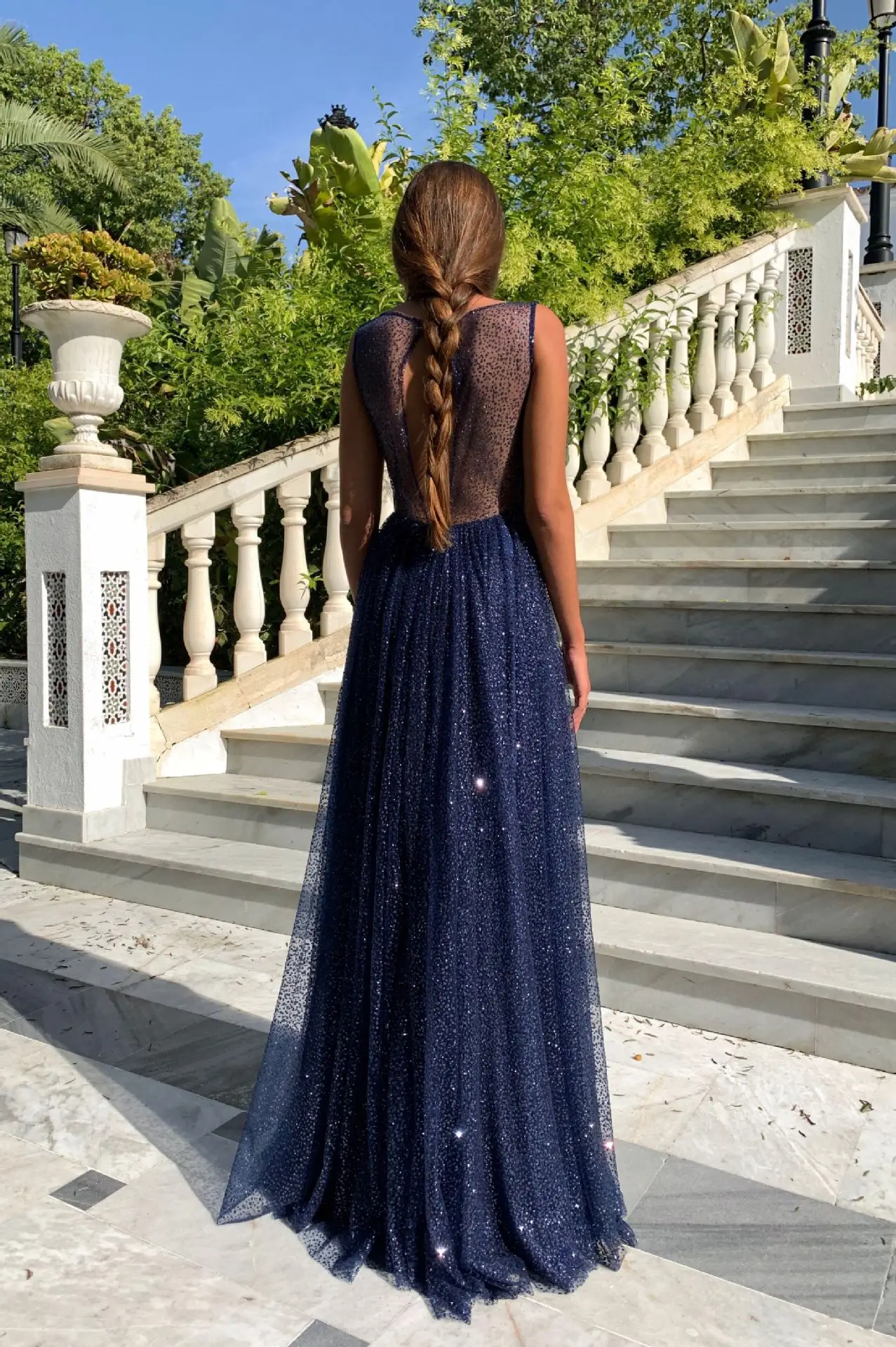 Летнее платье robe longue femme boho винтажное платье с открытой спиной элегантное Сетчатое блестящее платье в горошек с блестками макси платья для женщин