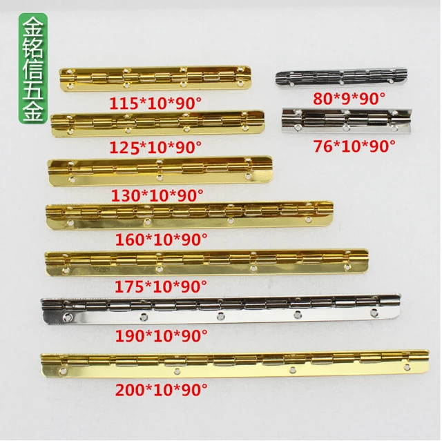 150mm 160mm175mm 200mm Hinge 8 small hole piano hinge With screws Long