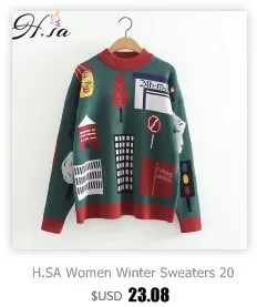 H. SA женский свитер и пуловеры большого размера, весенние повседневные трикотажные джемперы, свободные пуловеры для девушек, теплый женский свитер