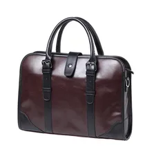 Высококачественные кожаные мужские портфели, мужская сумка, модная сумка, новая сумка, мужская деловая кожаная сумка