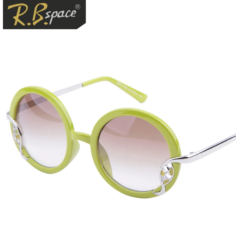 Мода, стиль звезды круглая коробка солнцезащитные очки Женские винтажные Модные солнцезащитные очки анти-uv-очки - Цвет линз: Серебристый