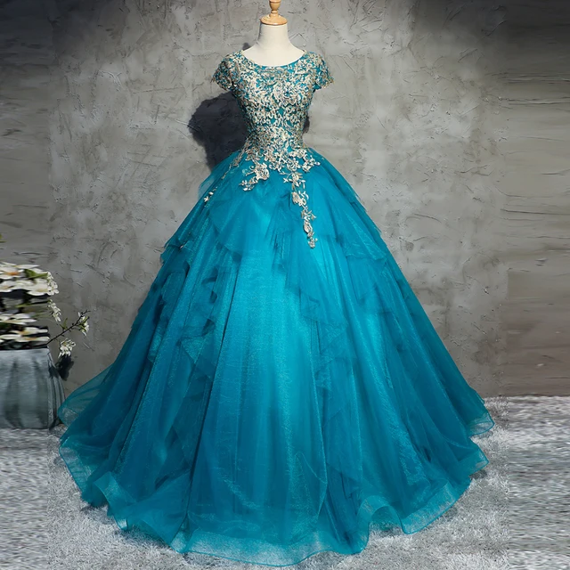 Beautiful Turquoise Prom Dresses