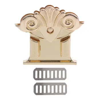 

THINKTHENDO Buckle Twist Lock Hardware For Shoulder Bag Handbag DIY Turn Locks Clasp Gold Metal Buckles Bag Accessories