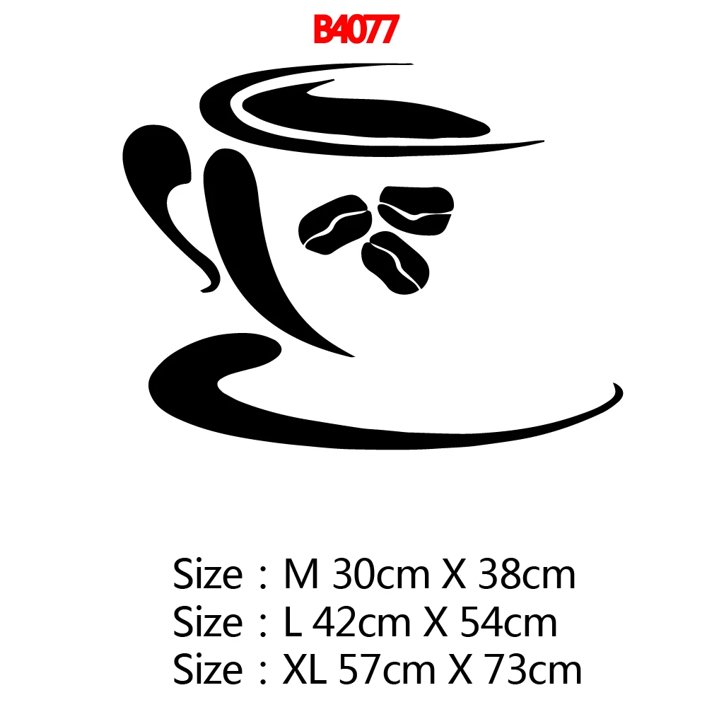 DIY Art coffee Home Decoration Accessories vinyl Stickers Decor Wall Decals DIY Art coffee Home Decoration Accessories vinyl Stickers Decor Wall Decals