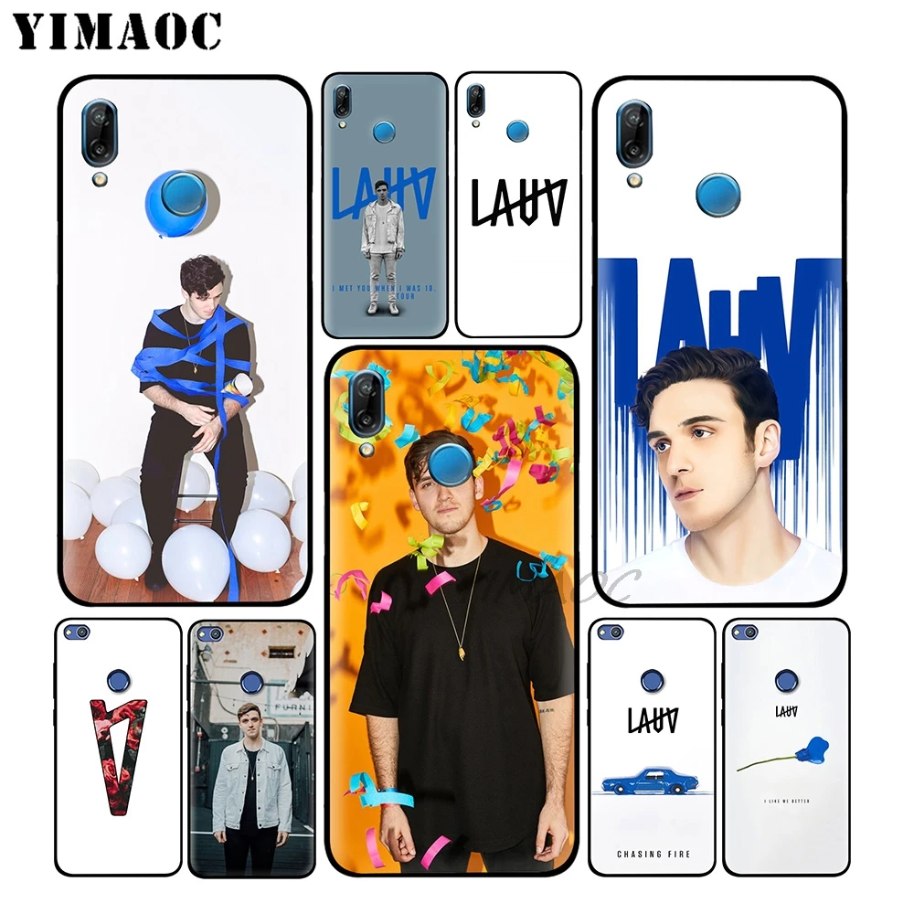 YIMAOC Lauv Singer Edition мягкий чехол для huawei P30 P20 Pro P10 P9 P8 2015 2017 P Smart Plus Z 2019 Nova 5i 4 3 3i 2i Lite |