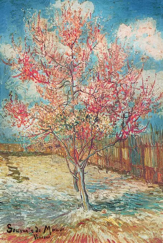 

Peach blossom in full bloom The wooden puzzle 1000 pieces ersion jigsaw puzzle white card adult children's educational toys