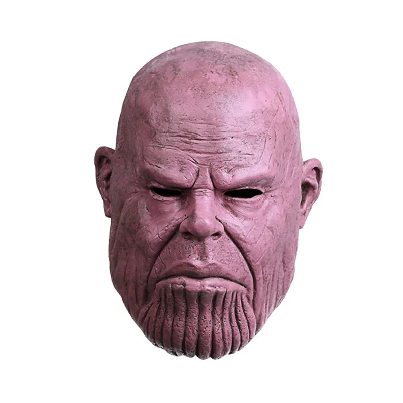 

New Avengers 4 Thanos Mask Head Latex Cos Halloween Mask Full Face