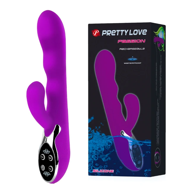 Pretty Love USB recargable triple 10 modo triple recargable puntos vibradores vibrador del sexo del massager De La varita mágica juguetes sexuales 4af8b6 Pretty Love USB recargable triple 10 modo triple recargable puntos vibradores vibrador del sexo del massager De La varita mágica juguetes sexuales 4af8b6