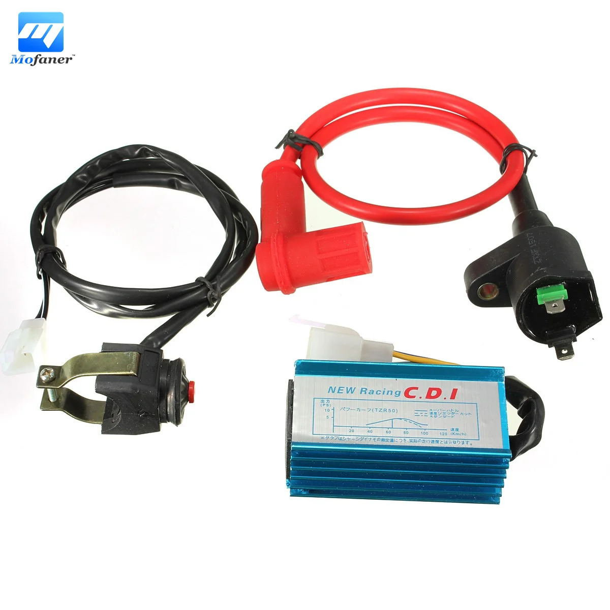 2015 Brand New Motorcycle Race Ignition Coil+CDI+Wiring Loom Kill Switch Kit For 110cc 125cc Pit Dirt Bike-in Motorbike Ingition from Automobiles ...