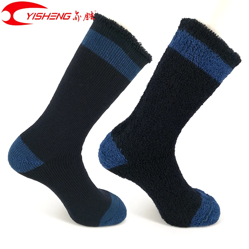 

YISHENG Merino Wool Winter Thick Thermal Work Socks Warmth Work Walking Thick Top Quality Warm CrewWool Boot Winter Socks