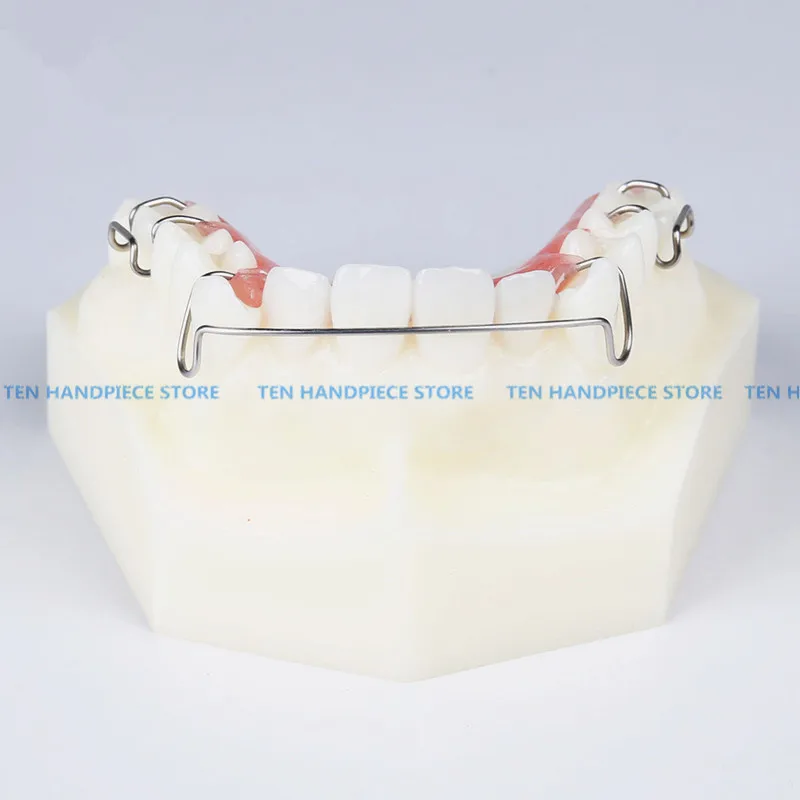 Хорошее качество 1 шт. Стоматологическая Ортодонтическая модель прибора с зубами тренажер фиксатор брекеты обучение и наука