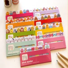 1 teile/los Cartoon sticky note stick & memo papier aufkleber HT1401-550 lesezeichen schreibwaren büro Schule liefert