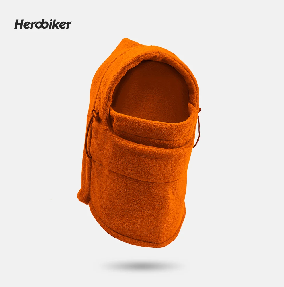 HEROBIKER, Флисовая Балаклава, мотоциклетная маска для лица, унисекс, Осень-зима, лыжная маска для лица, шапки для пеших прогулок, шлем, маска для бега, шапки