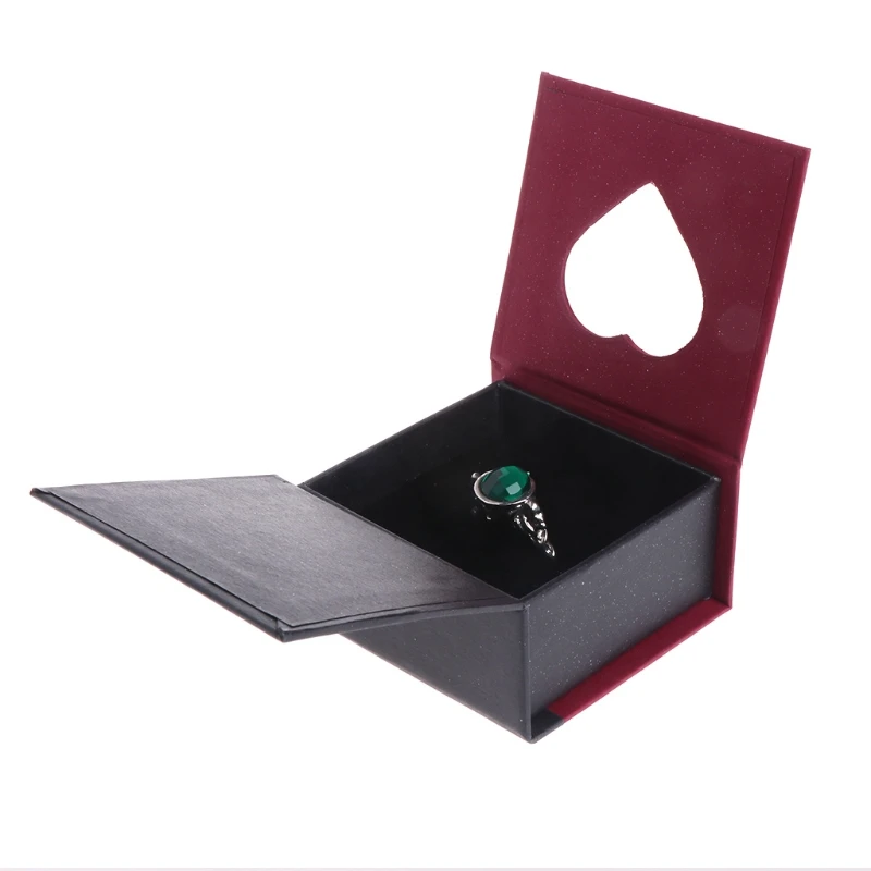 

Hot Jewelry Box Earrings Bangle Necklace Pendant Gifts Soft Display Case Wedding Y4QB