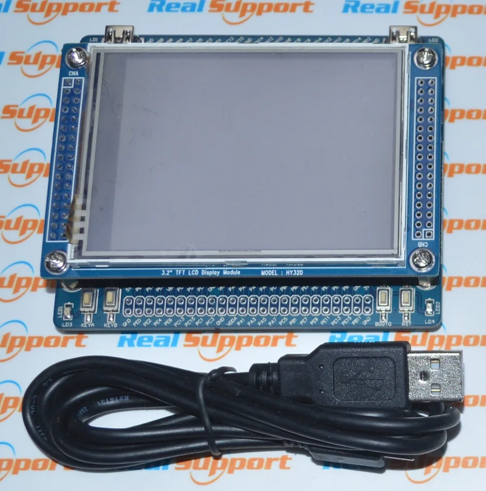 

HY-MiniSTM32V STM32 HY-MINI STM32V Development Board STM32F103VCT6 With 3.2 " 3.2 inch LCD