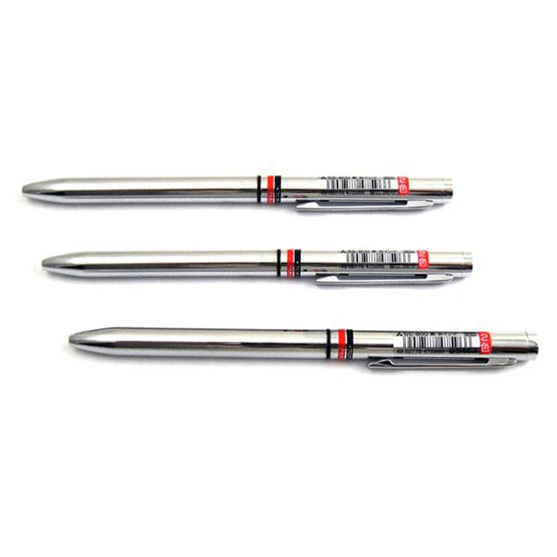 Одна деталь японский Uni SE-800 необычные два цвета металлическая шариковая ручка 0,7 мм включает в себя черный и красный