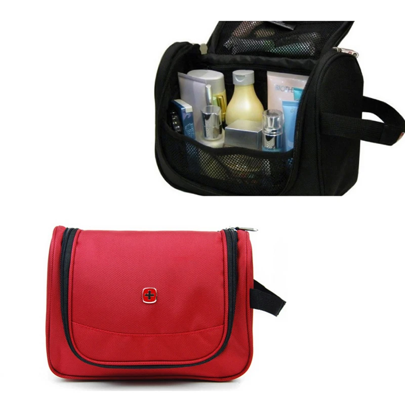 Swiss Gear Hanging Travel Cosmetic Bags And Cases Wash Bag Mens Swiss Gear Hanging Travel Cosmetic Bags And Cases Wash Bag Mens Toiletry Bathing Zipper Handbag For New Fashion Women Makeup In