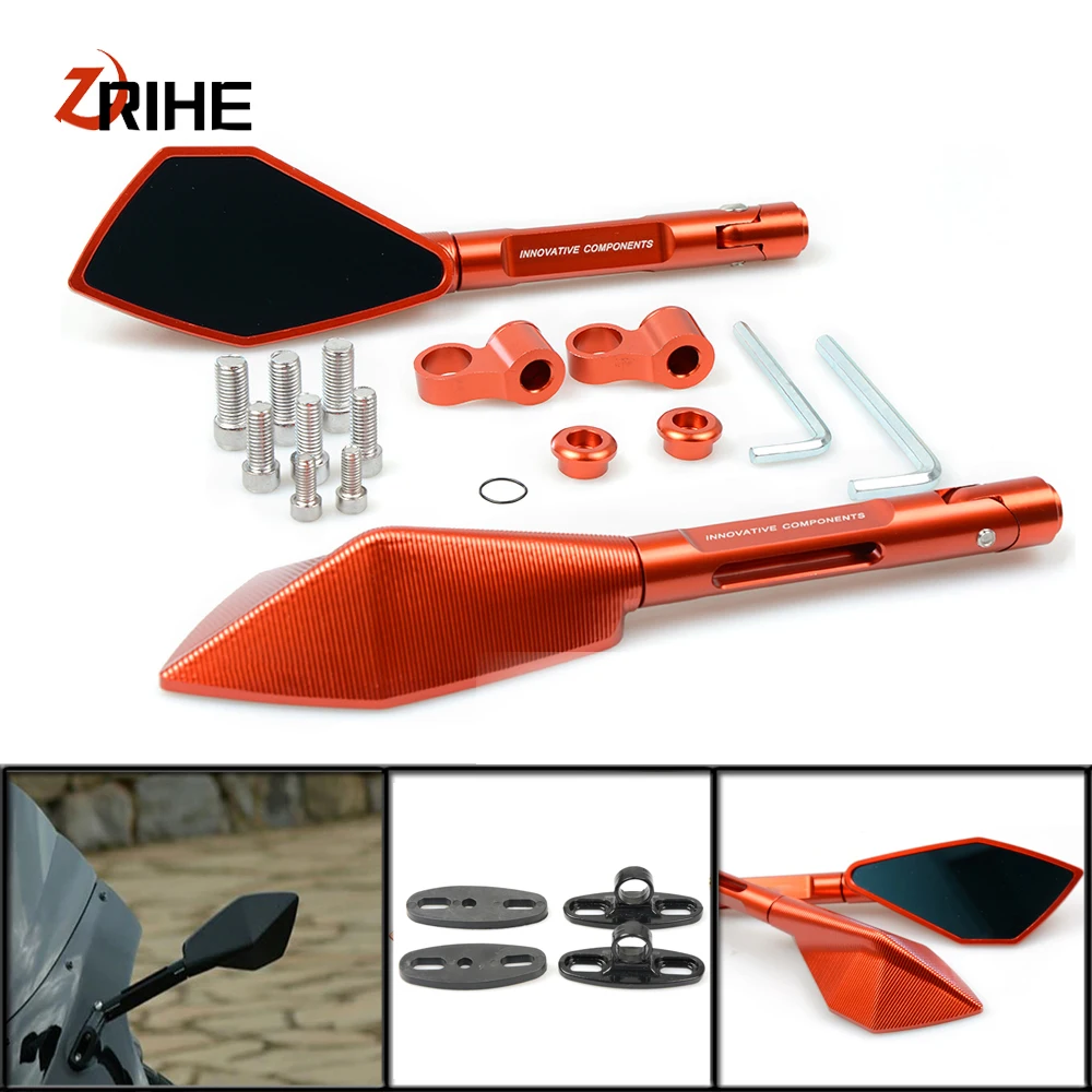 For  1190 adventure /1190 adventure r 690  990 superCNC Motorcycle Universal Rearview Mirrors Rear View Side Mirror