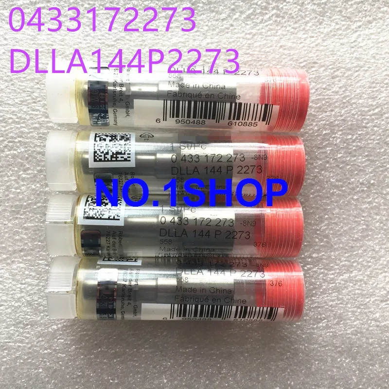 

100% genuine and new common rail nozzle 0433172273 DLLA144P2273 for injector 0445120304
