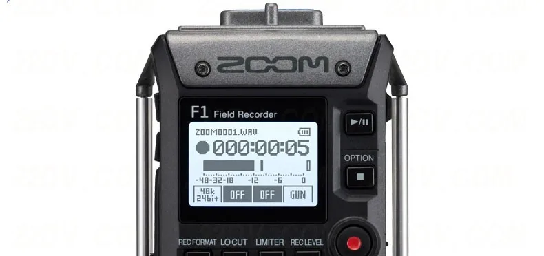 ZOOM F1-SP полевой рекордер+ дробовик микрофон аудио рекордер DSLR камера запись для запуска и пушки кинематографистов Действие Видео производство