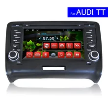 7 Inch Android Car DVD Player for Audi TT 2006-2013 Wifi TV Mirror-Link Radio Bluetooth 4G Glonass GPS Navigation Car Stereo