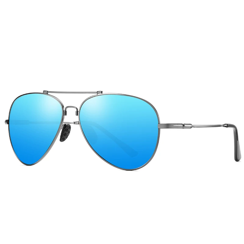 

Pilot Memory Alloy Frame Men Women Sun Glasses Polarized Mirror Sunglasses Custom Made Myopia Minus Prescription Lens -1 to -6