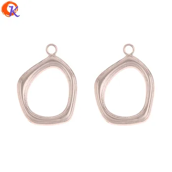 

Cordial Design 100Pcs 19*27MM Earrings Accessories/DIY Making/Irregular Shape/Rhodium/Hand Made/Jewelry Findings Component